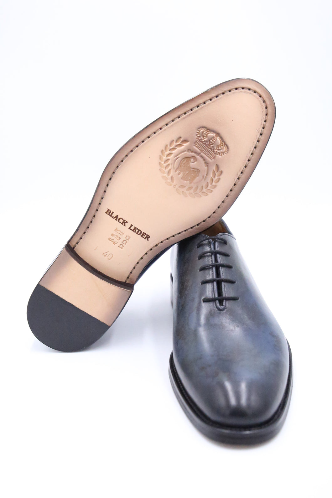 Bedruckte Herren Leder Schuhe Elegant Klassisch für jeden Anlass