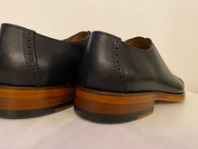 Lade das Bild in den Galerie-Viewer, Oxford Modell Leder Schuhe Elegant in schwarz
